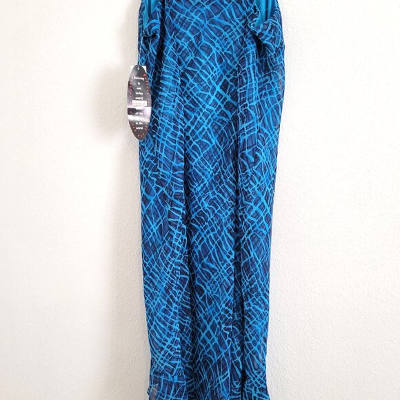 Petite Impressions Shirred Red Floral Sundress  Rayon  Size M EUC - Picture 7 of 8